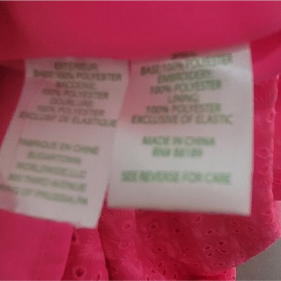 Lilly Pulitzer Clarise Shift Dress in Pink Isle Ditsy Diamond Size 12 - Picture 5 of 6